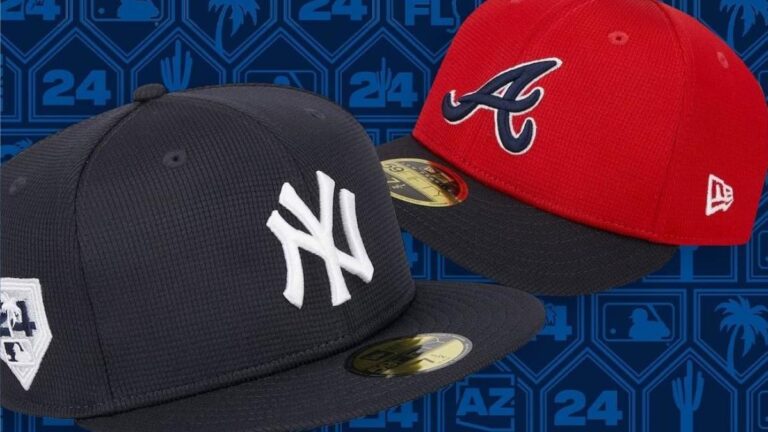 mlb hats feature