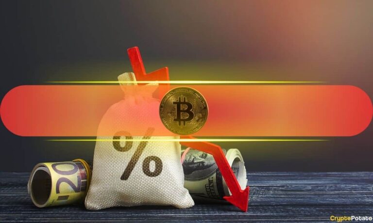 Bitcoin Decrease red