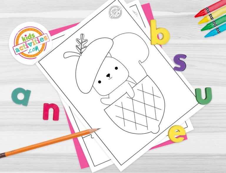 Acorn Coloring Pages Facebook