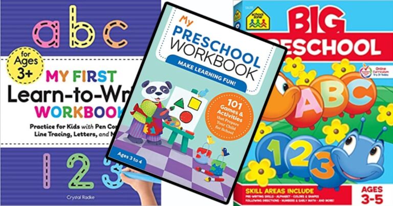 Best Selling Preschool Workbooks