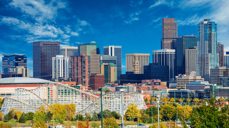 Denver Colorado Skyline