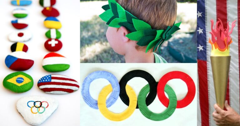 Olympics Crafts for Kids from Kids Activities Blog