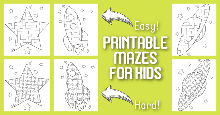 Printable mazes for kids Kids Activities Blog FB