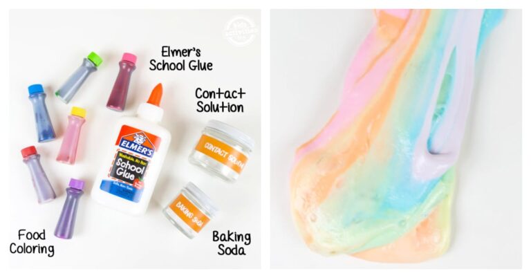 Unicorn slime recipe Kids Activities Blog FB