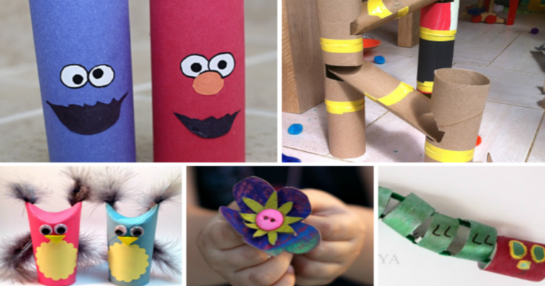 toilet paper roll crafts for toddlers and preschoolers