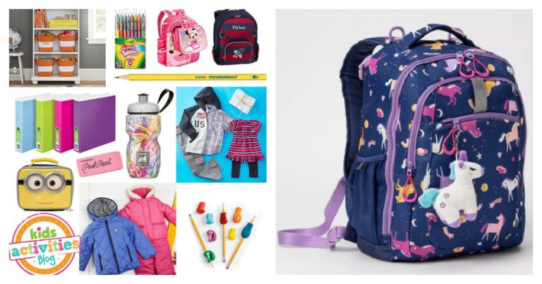 Back to school essentials list for kids Kids Activities Blog FB