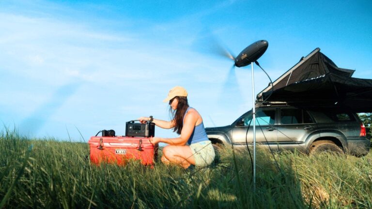 6 say goodbye to dead batteries with this go anywhere wind turbine