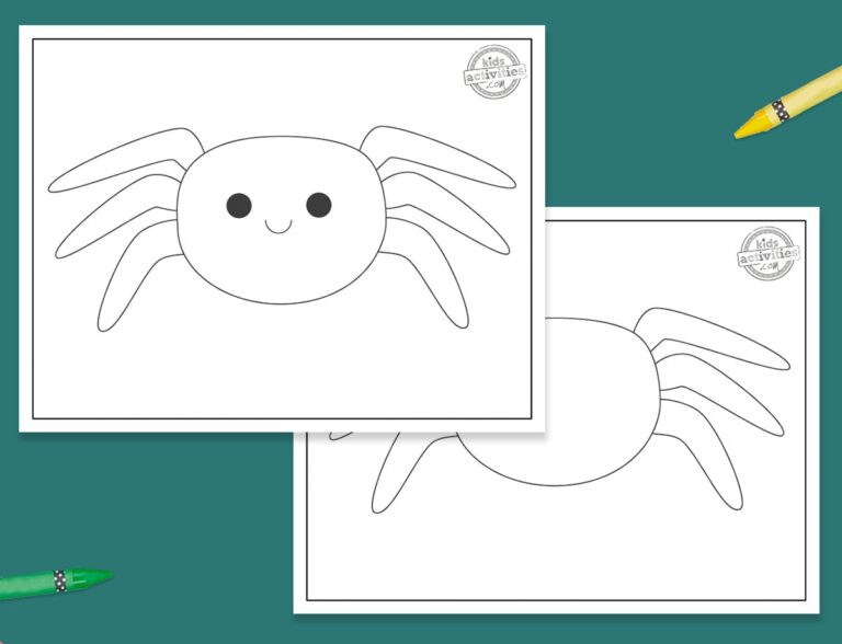 Spider Template Printable Facebook