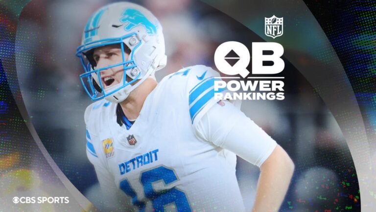 qb power rankings goff week 7