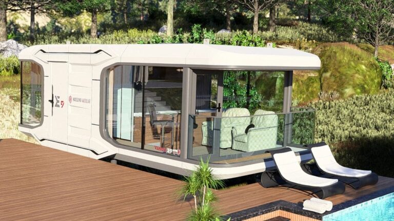 1 in just two hours this tiny smart home can be set up nearly anyplace