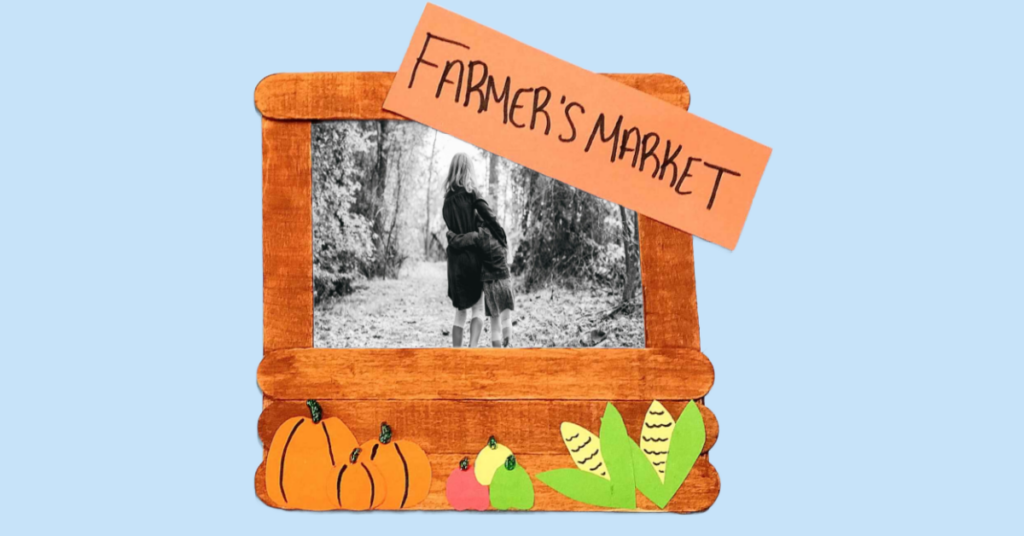 Fall Picture Frame social Kids Activities Blog