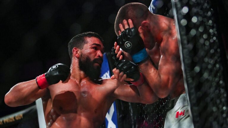 patricio pitbull bellator action