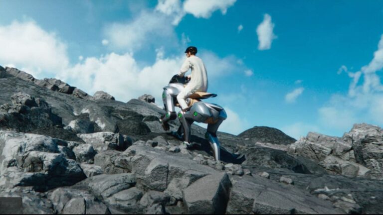 1 four legged hydrogen powered robot you can actually ride