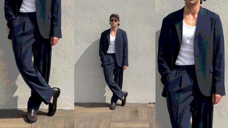 reed nelson uniqlo suit art