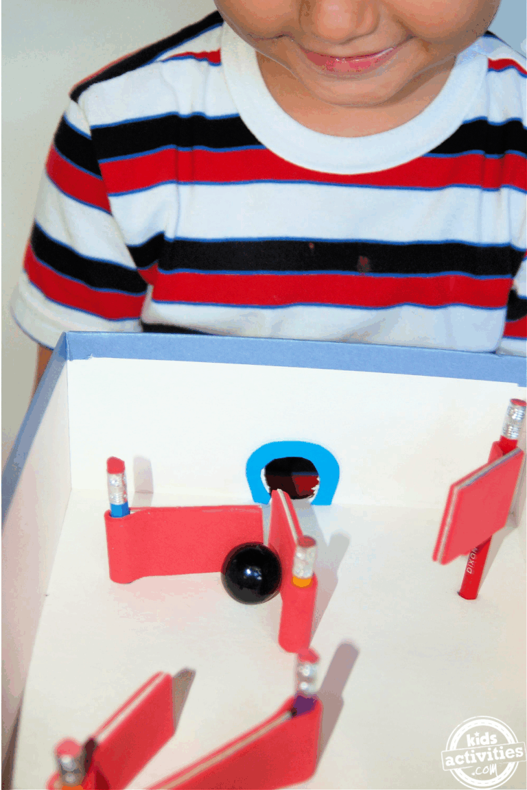 DIY Pinball Game Kids Activities Blog